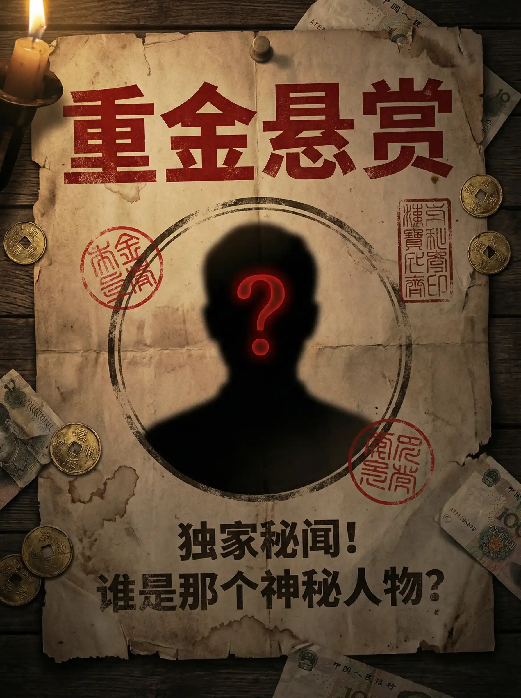 打手枪 - 重金悬赏线索征集令